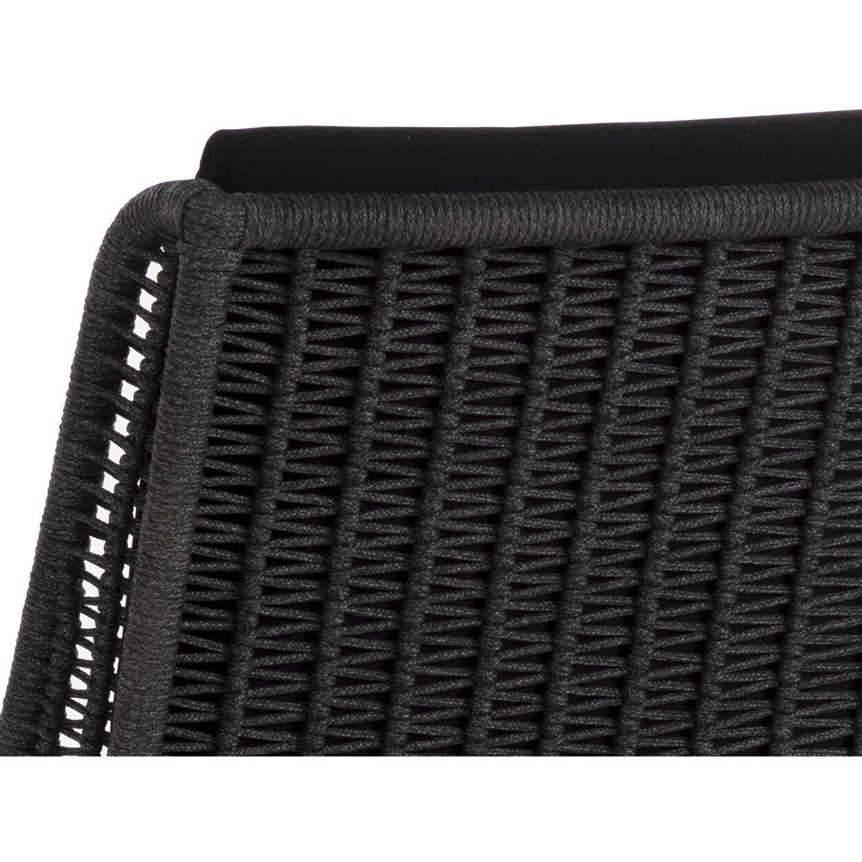 Sorrento Natural / Arashi Black Outdoor Dining Chair